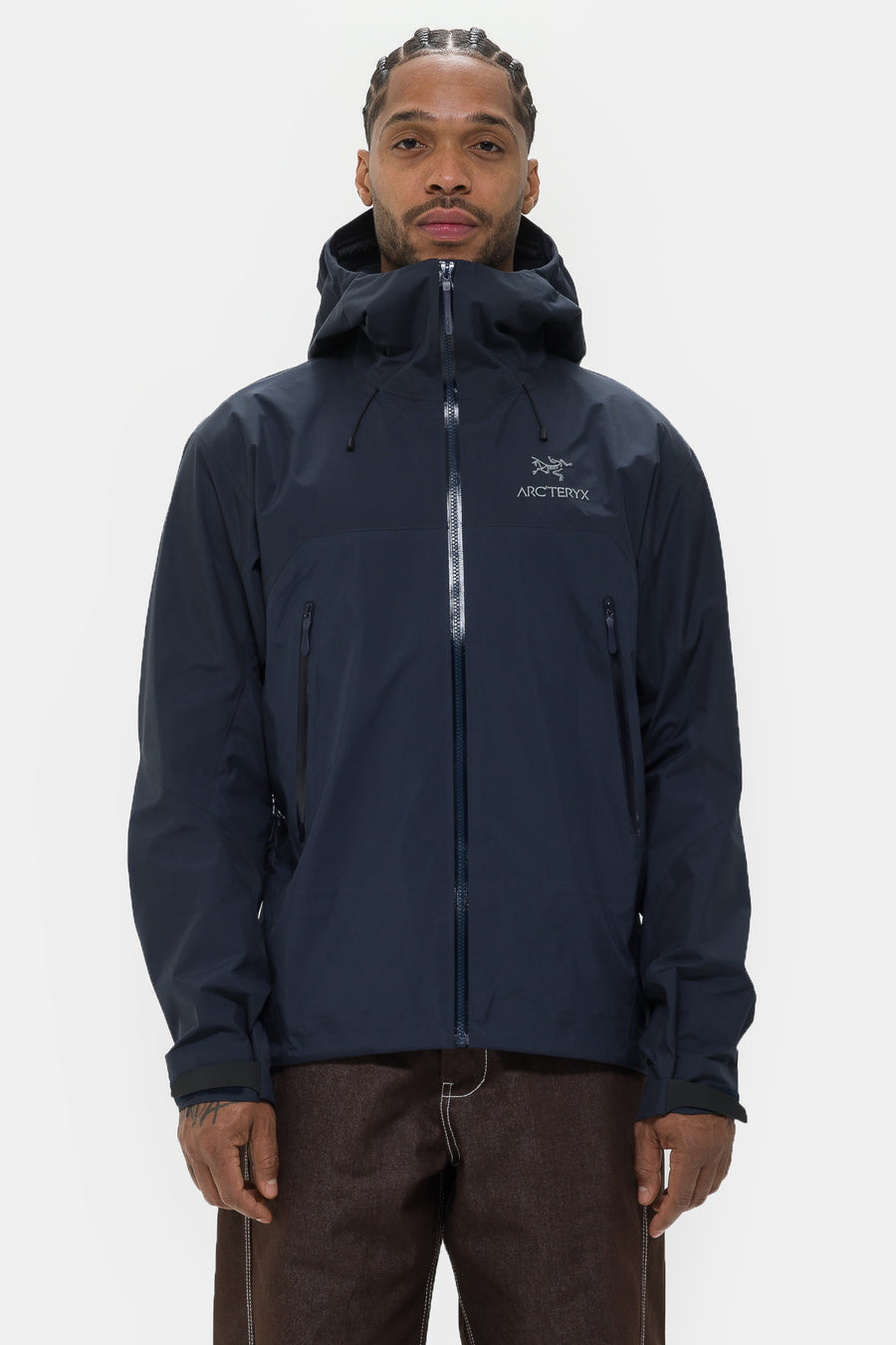Beta AR Stormhood Jacket in Black Sapphire ARC'TERYX