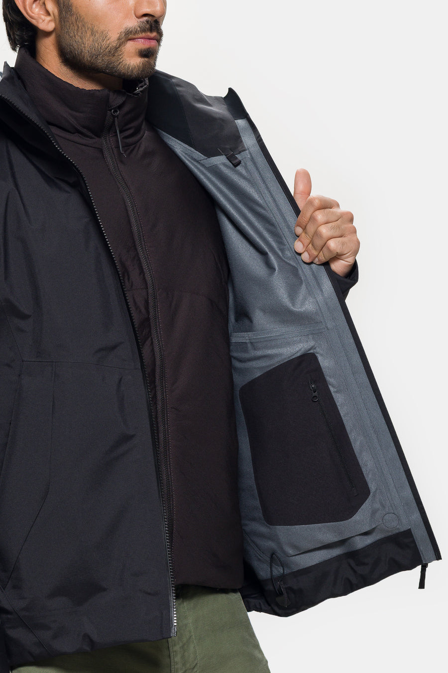Diode Jacket in Black