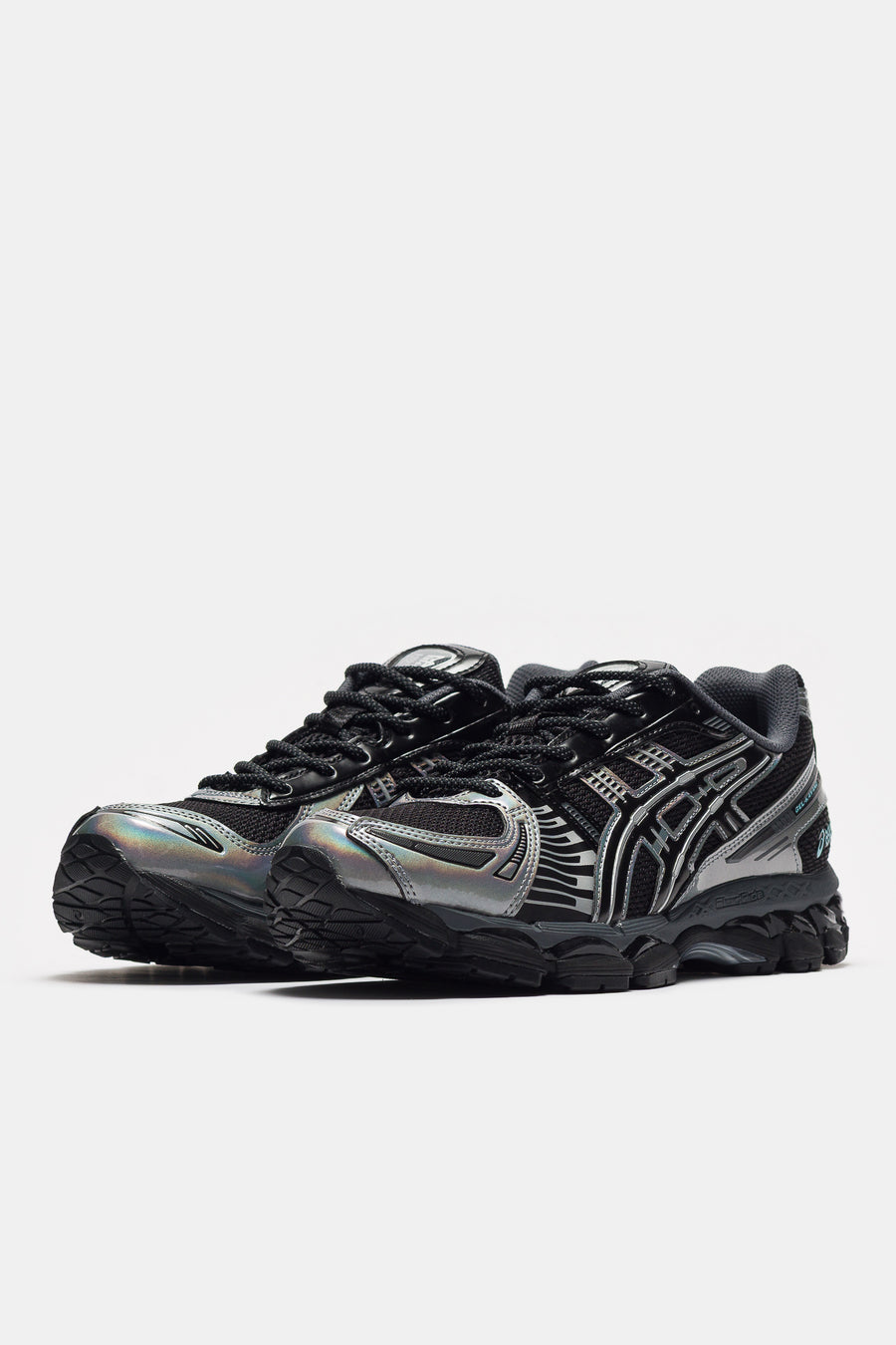 ASICS Gel-Kayano 12.1 Sneaker in Black/Pure Silver - Notre