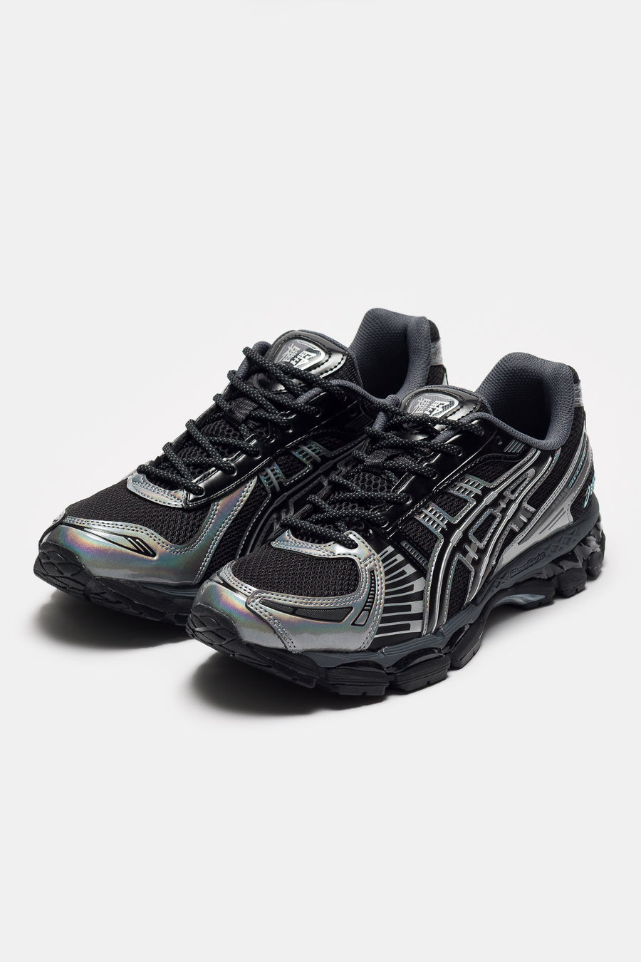ASICS Gel-Kayano 12.1 Sneaker in Black/Pure Silver - Notre