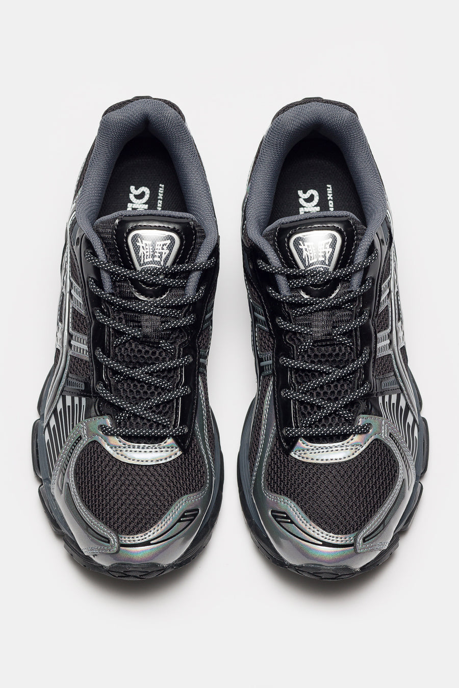 ASICS Gel-Kayano 12.1 Sneaker in Black/Pure Silver - Notre