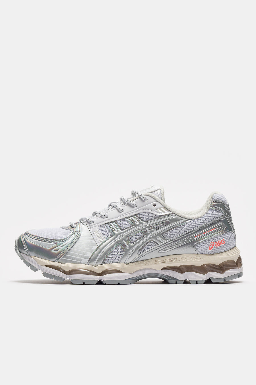 Gel-Kayano 12.1 Sneaker in White/Pure Silver
