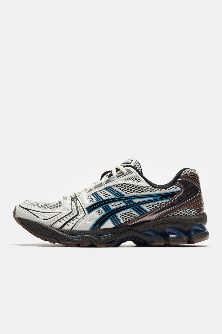Gel-Kayano 14 Sneaker in Cream/Blue Coast