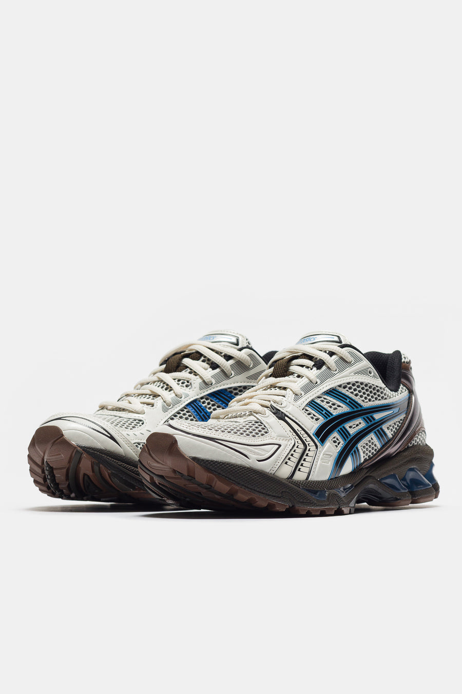 Gel-Kayano 14 Sneaker in Cream/Blue Coast