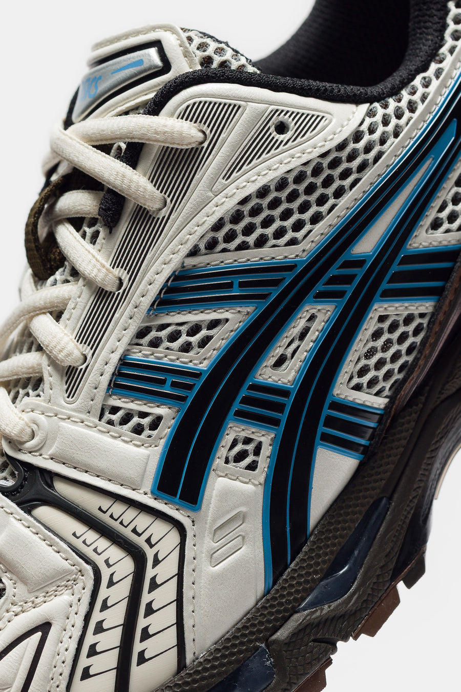 ASICS Gel-Kayano 14 Sneaker in Cream/Blue Coast - Notre