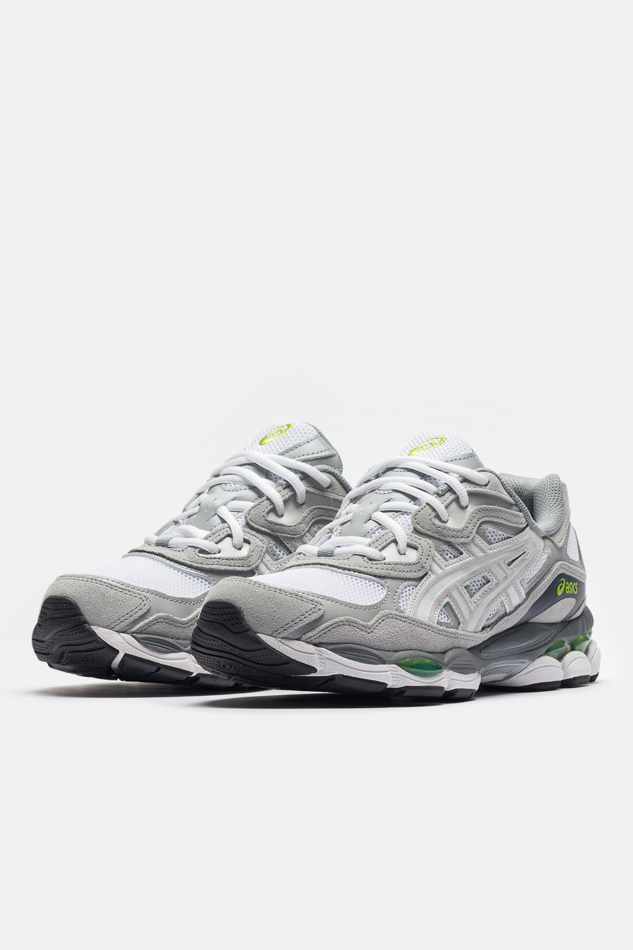 ASICS Gel-NYC Sneaker in White/Glacier Grey - Notre