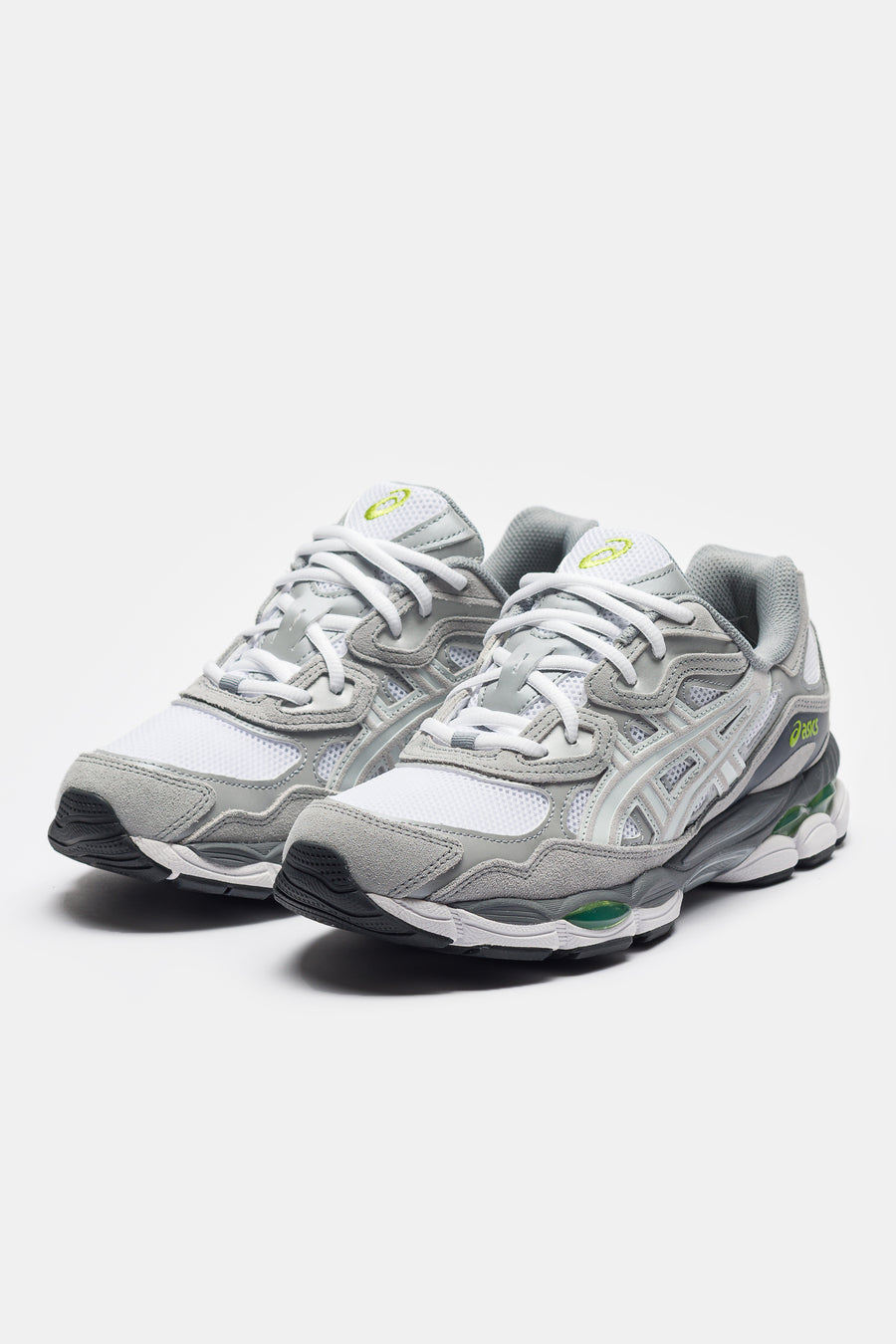 ASICS Gel-NYC Sneaker in White/Glacier Grey - Notre