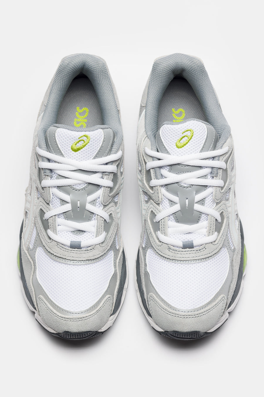 ASICS Gel-NYC Sneaker in White/Glacier Grey - Notre