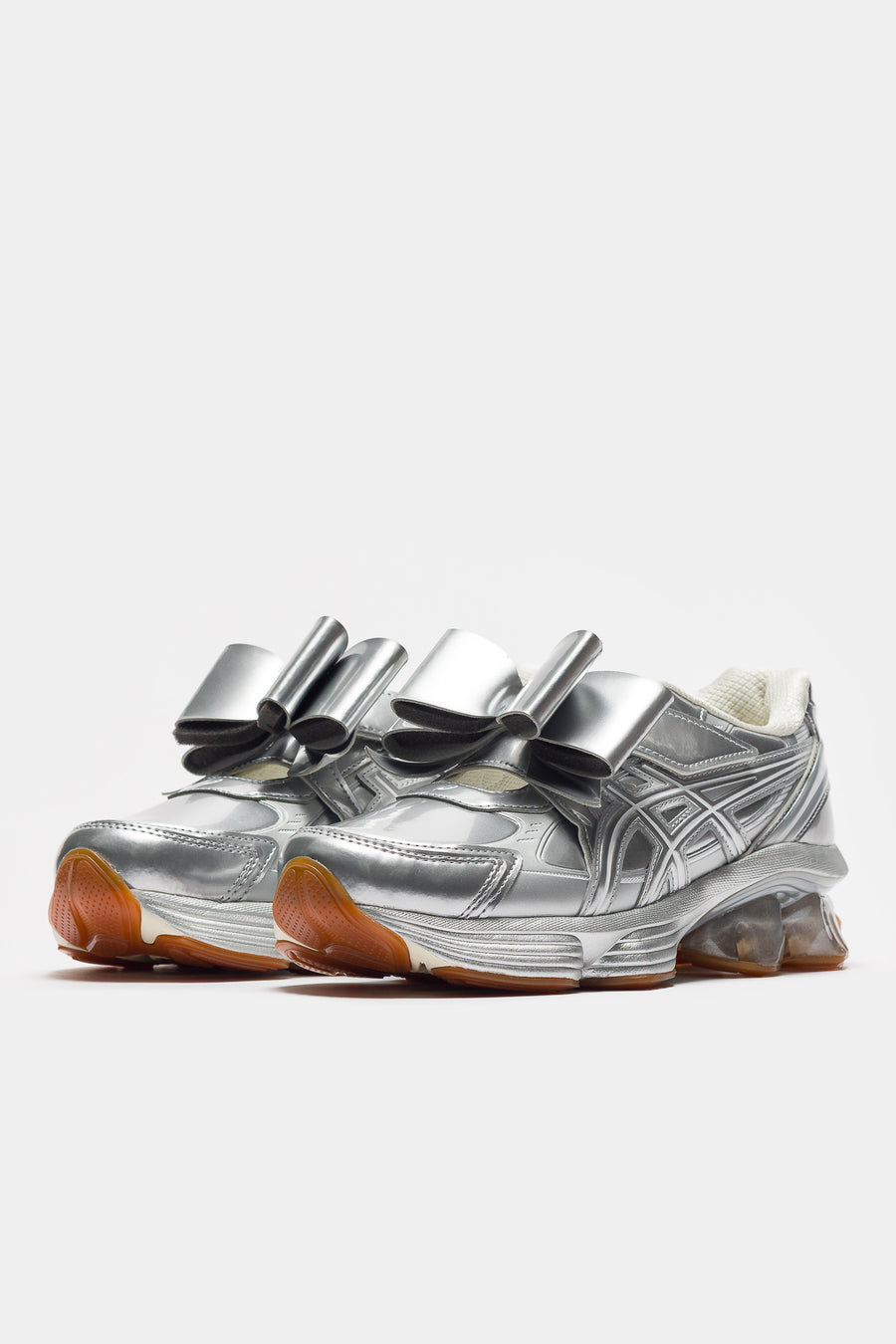 ASICS Shushu/Tong Gel-Kinetic Fluent Sneaker in Pure Silver/White - Notre