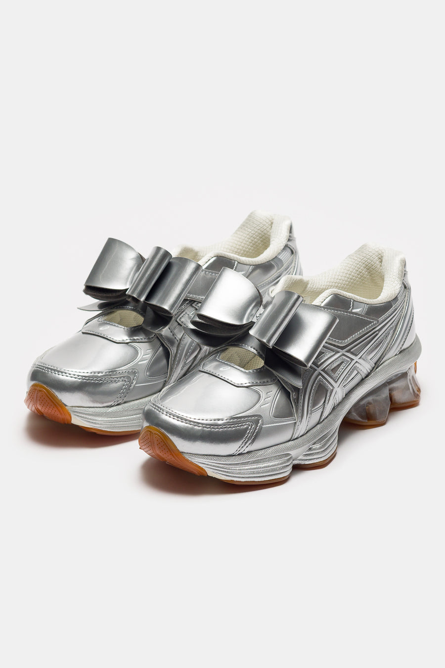 ASICS Shushu/Tong Gel-Kinetic Fluent Sneaker in Pure Silver/White - Notre