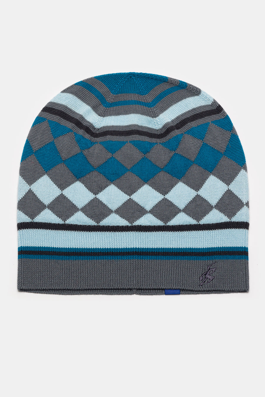 Aquifolia Knit Hat in Anchor Grey/Sky