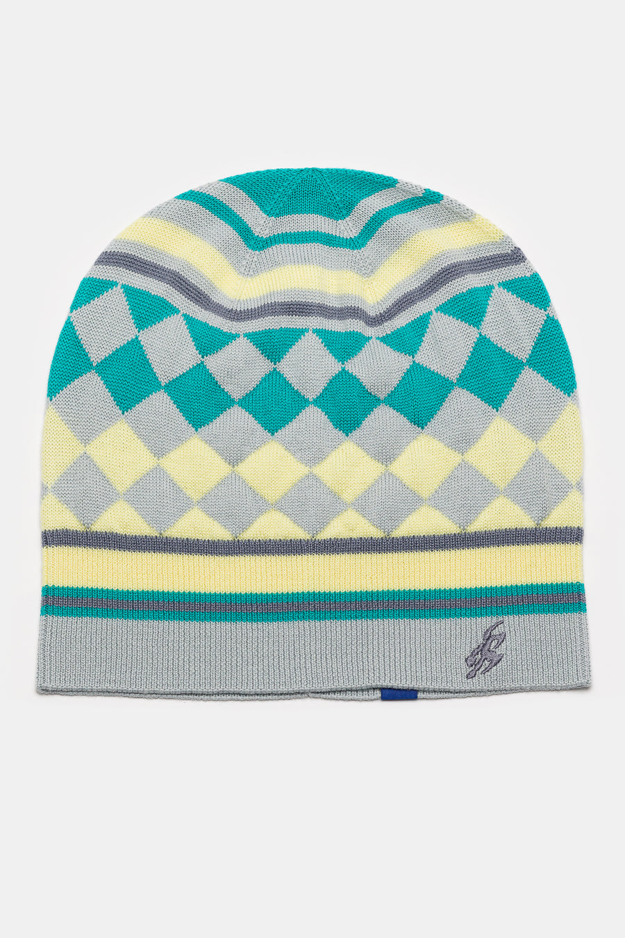 Aquifolia Knit Hat in Blue Haze/Lemon