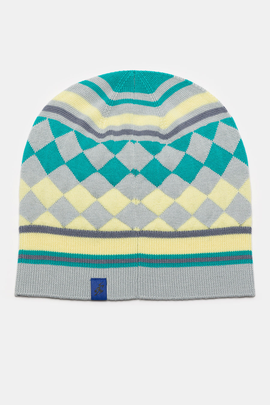 Aquifolia Knit Hat in Blue Haze/Lemon
