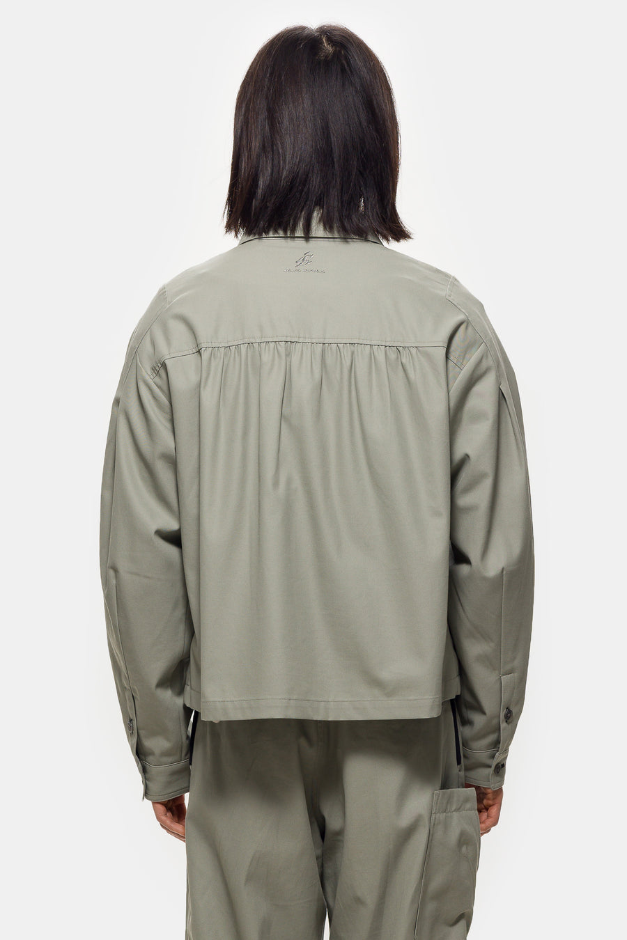 ASICS Mirbelioids Shirt Jacket in Grey - Notre