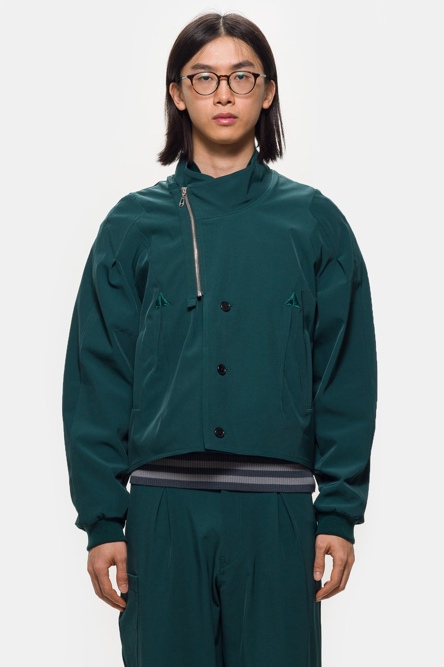 ASICS Satureja Blouson in Teal - Notre