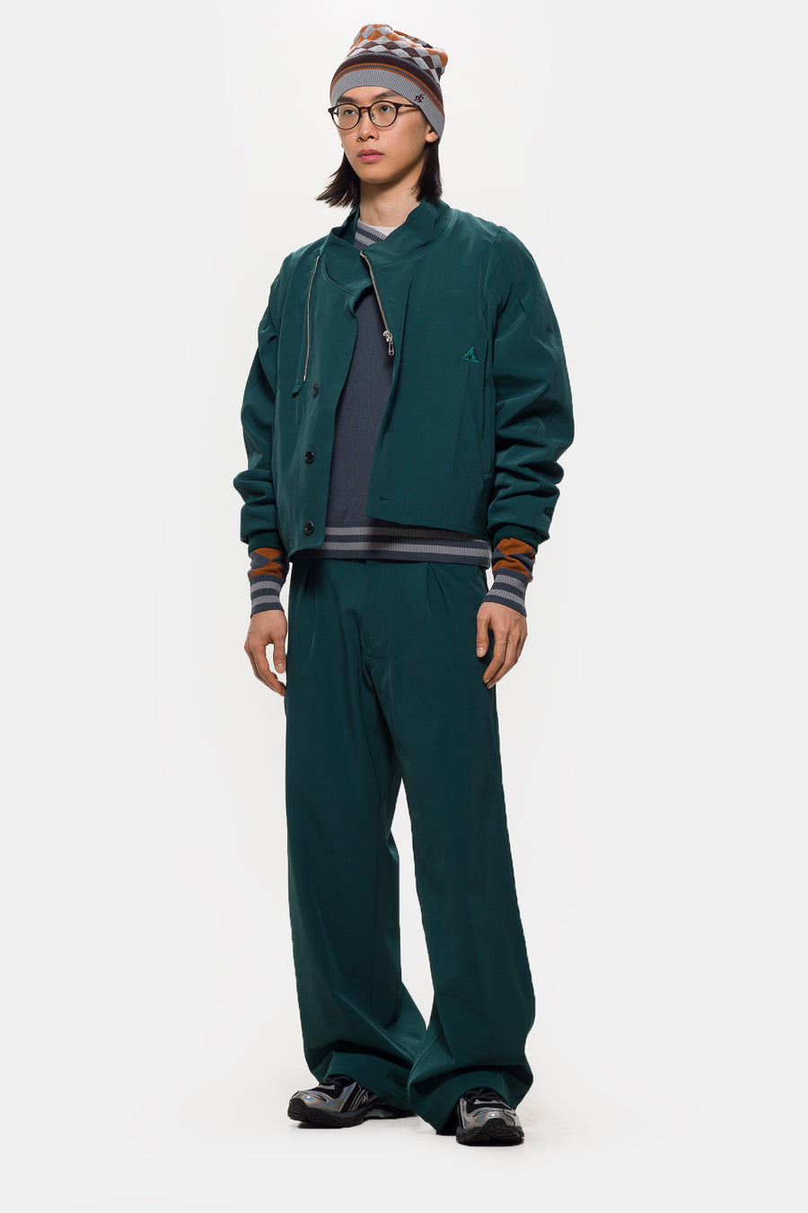 ASICS Satureja Blouson in Teal - Notre