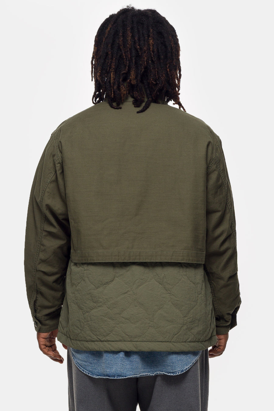 Beams Field Jacket in Olive - Notre