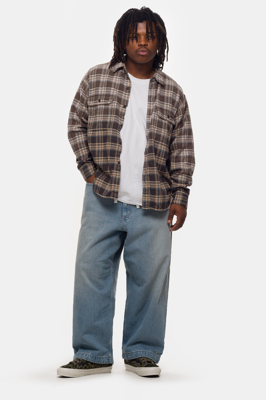 Beams Wide Fit Jean in Light Blue - Notre