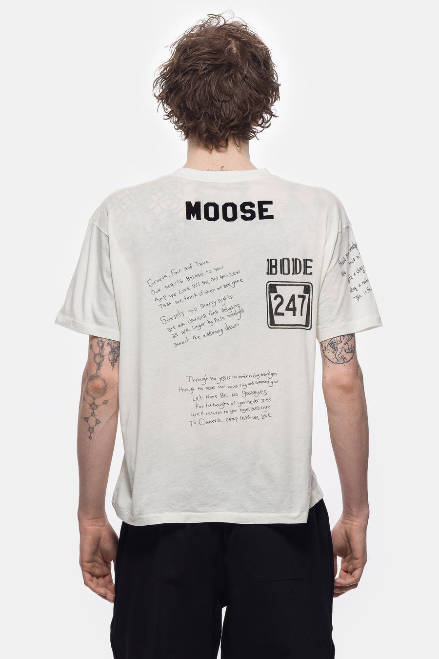 Camp Crest T-Shirt in Cream