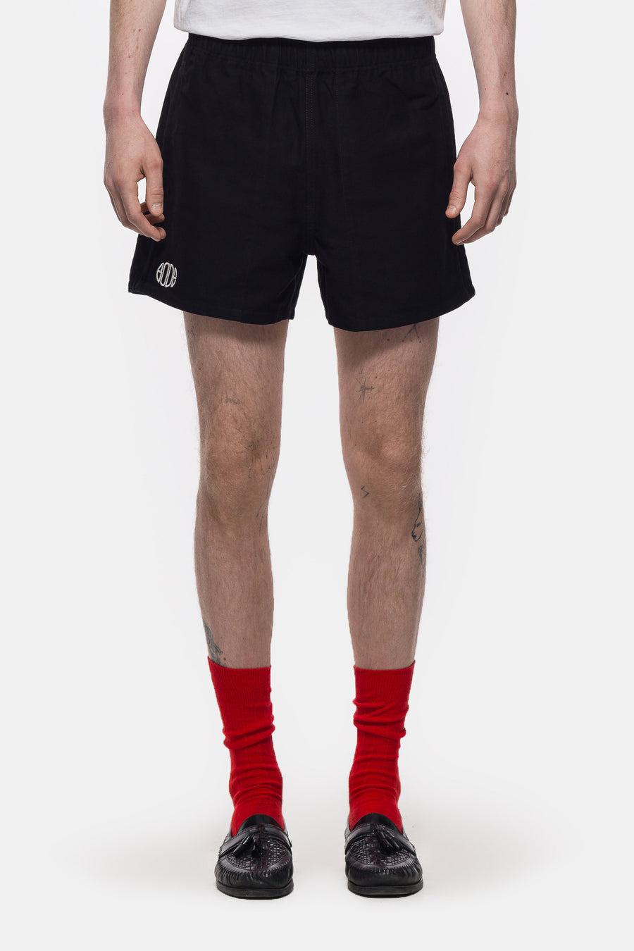 Bode Field Short in Black - Notre