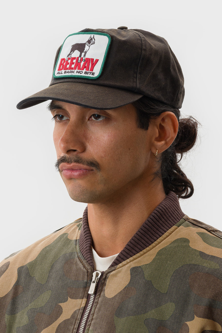 Bare Knuckles Bark & Bite Logo Hat in Vintage Black - Notre