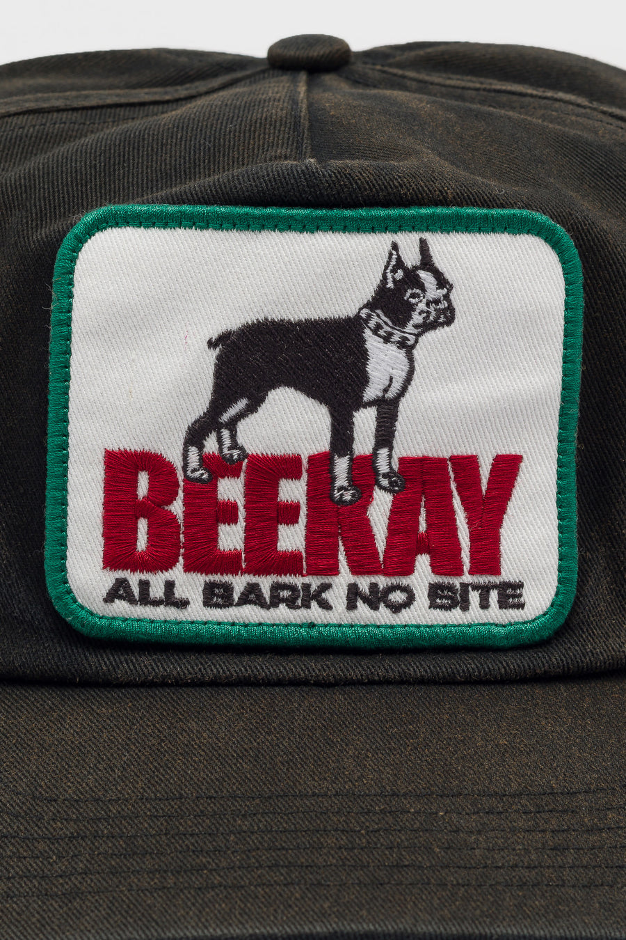 Bare Knuckles Bark & Bite Logo Hat in Vintage Black - Notre