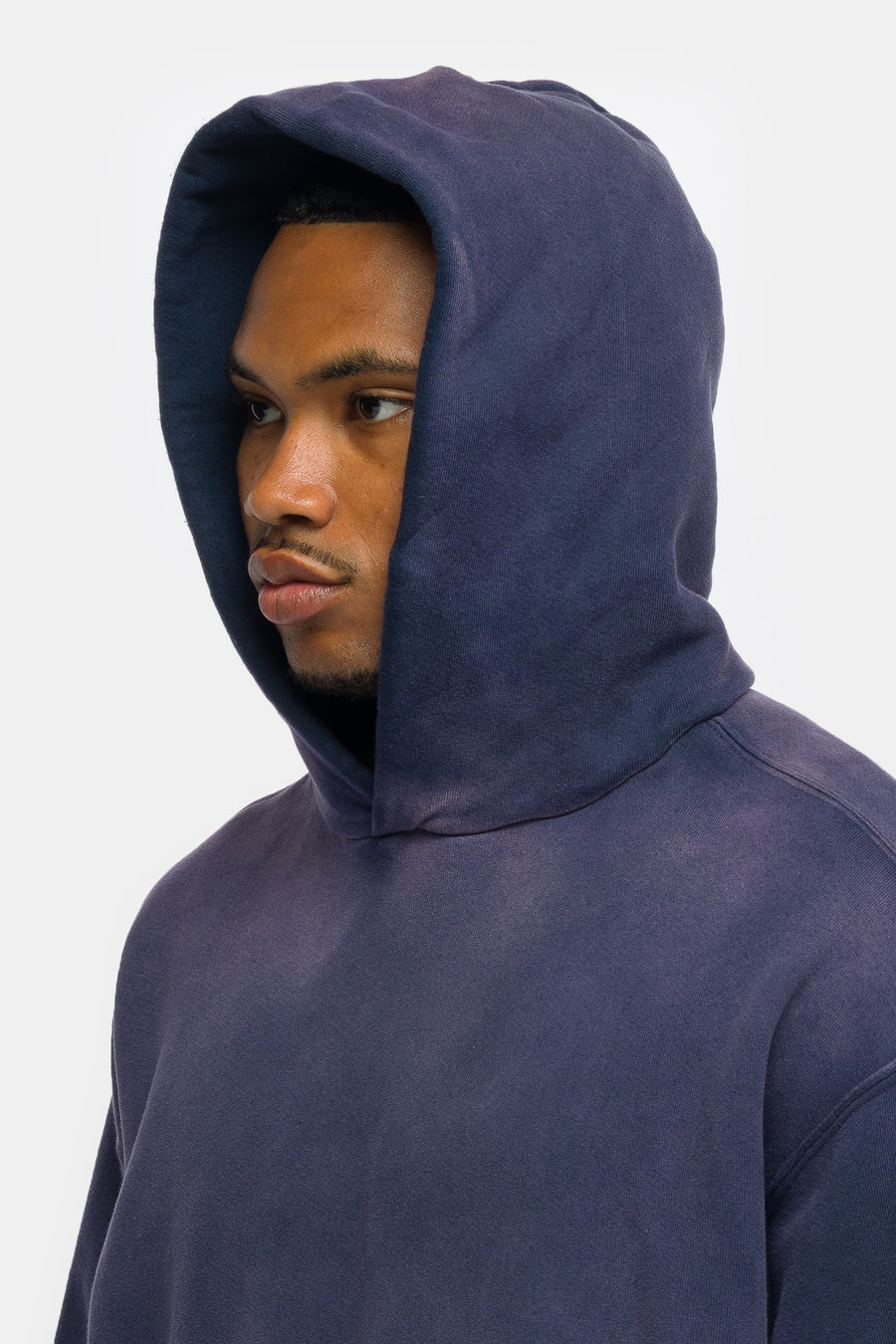 Bare Knuckles Basics Hoodie in Burnt Navy - Notre