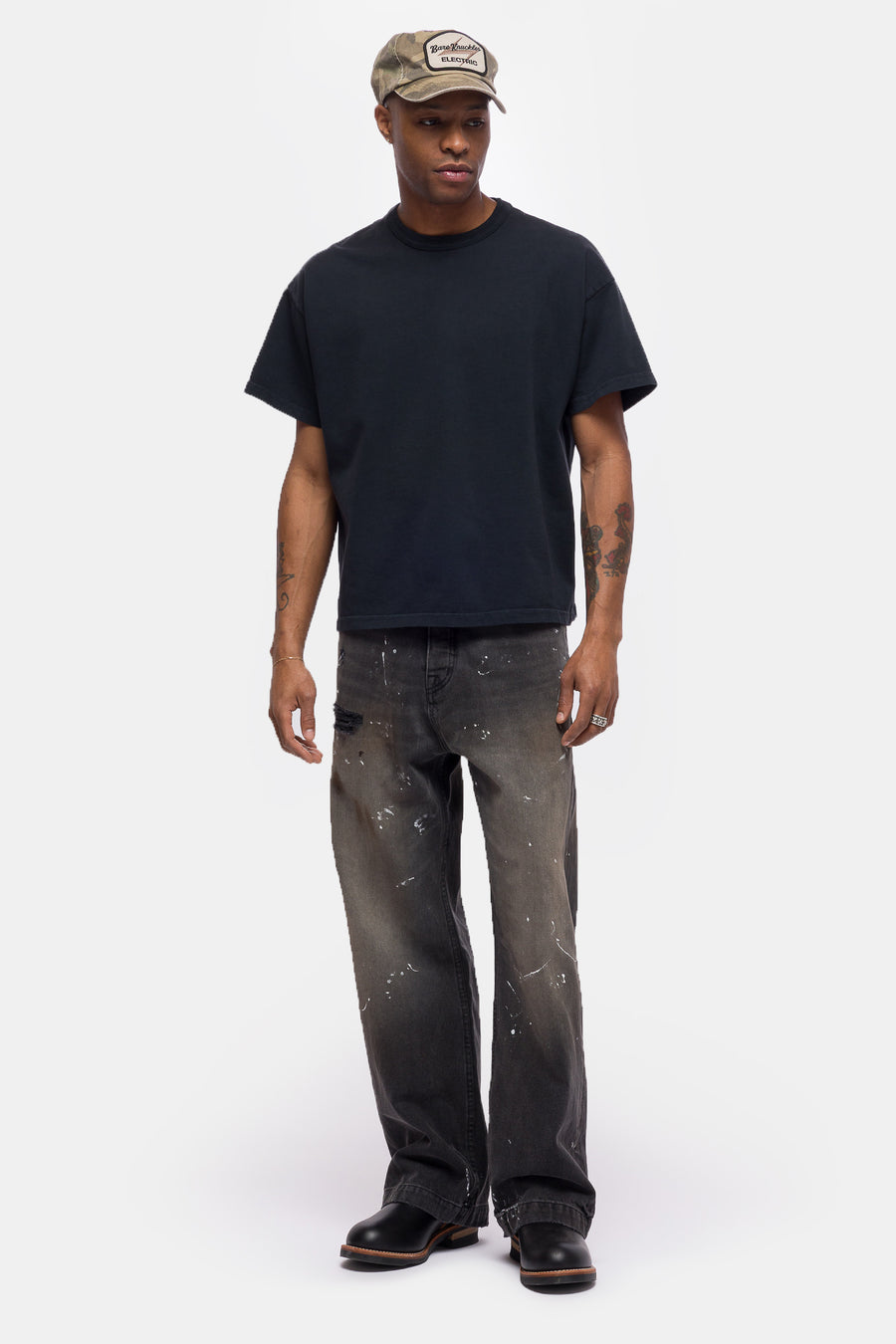 Bare Knuckles Basics T-Shirt in Black - Notre