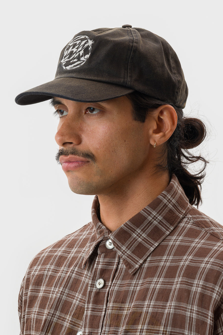 Bare Knuckles Chrome Logo Hat in Vintage Black - Notre