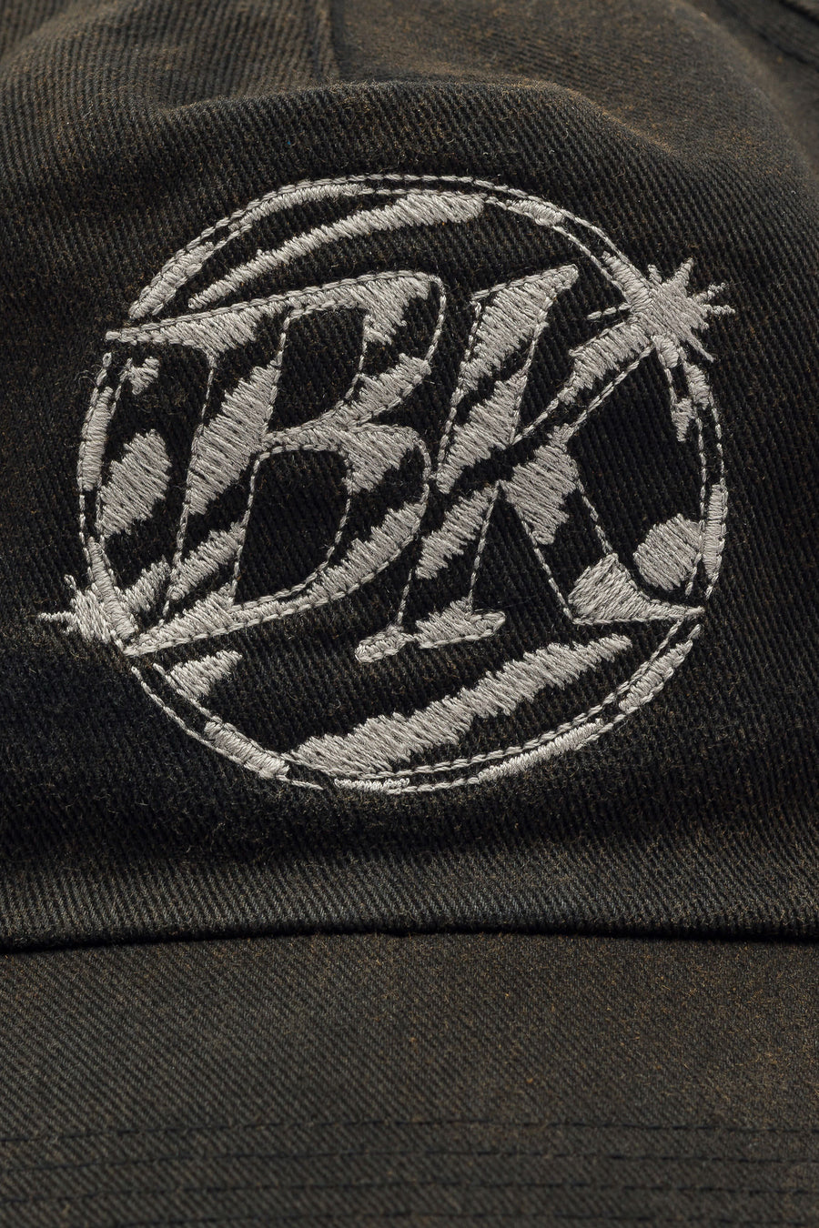 Bare Knuckles Chrome Logo Hat in Vintage Black - Notre