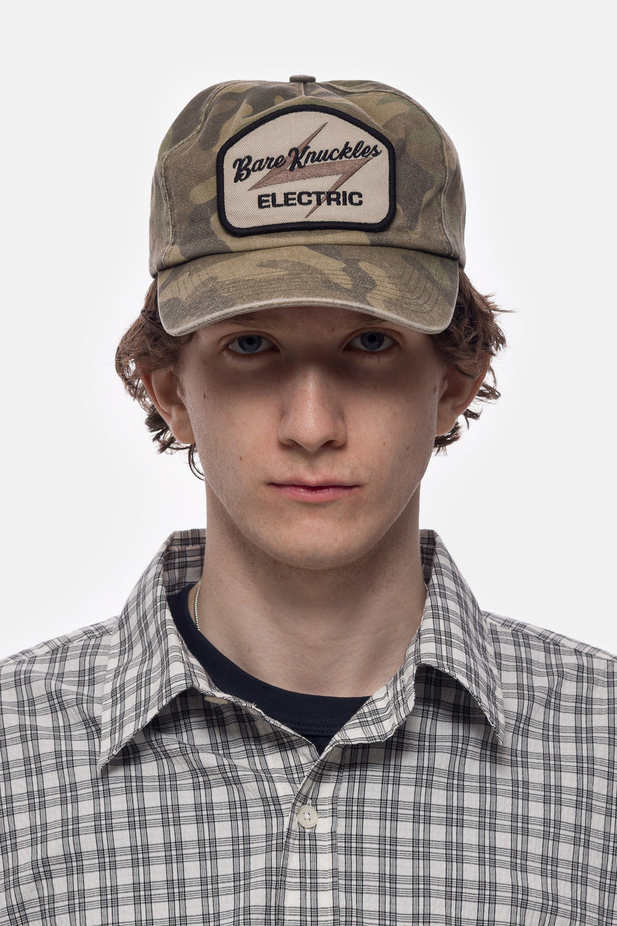 Bare Knuckles Electric Logo Hat in Star Camo - Notre