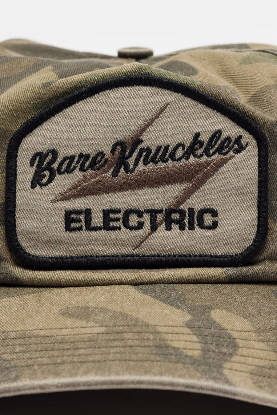 Bare Knuckles Electric Logo Hat in Star Camo - Notre