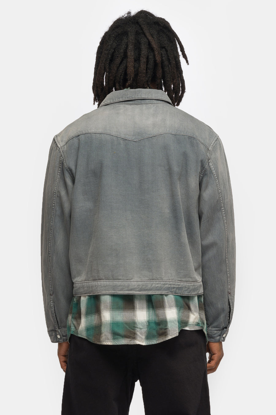 Bare Knuckles Freddy Cotton Blouson in Dove Grey - Notre