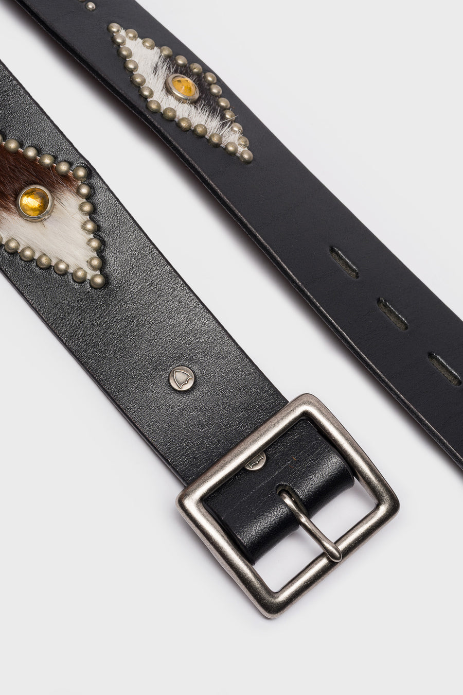 Bare Knuckles HTC Rambler Studded 1.75" Belt in Black - Notre