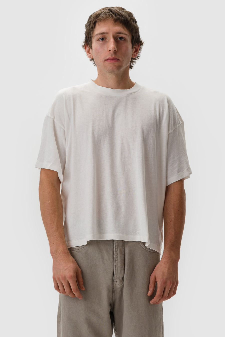 Bare Knuckles Kelley T Shirt in Rinse White - Notre