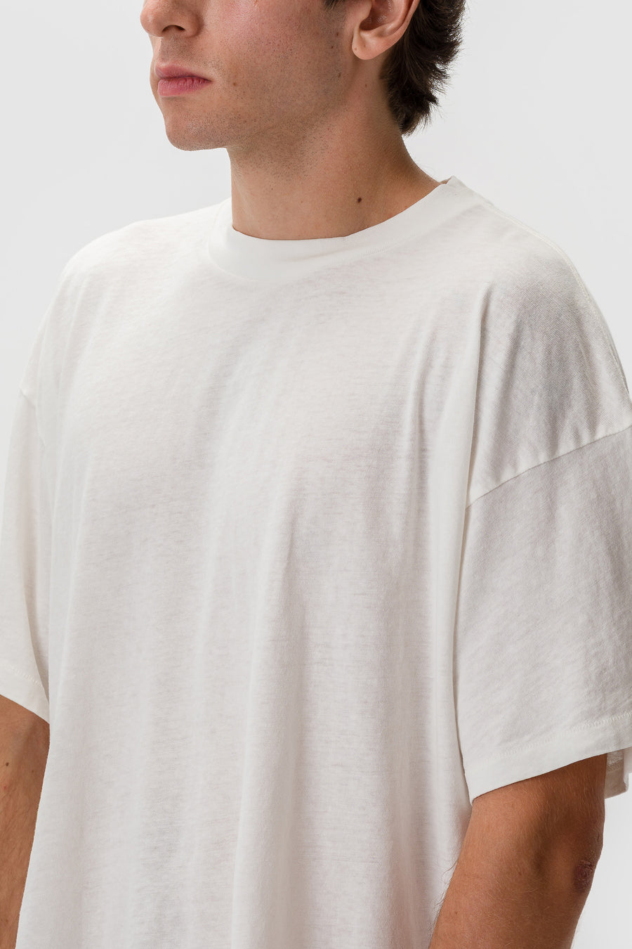 Bare Knuckles Kelley T Shirt in Rinse White - Notre