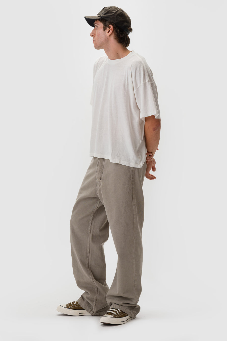 Bare Knuckles Kelley T Shirt in Rinse White - Notre