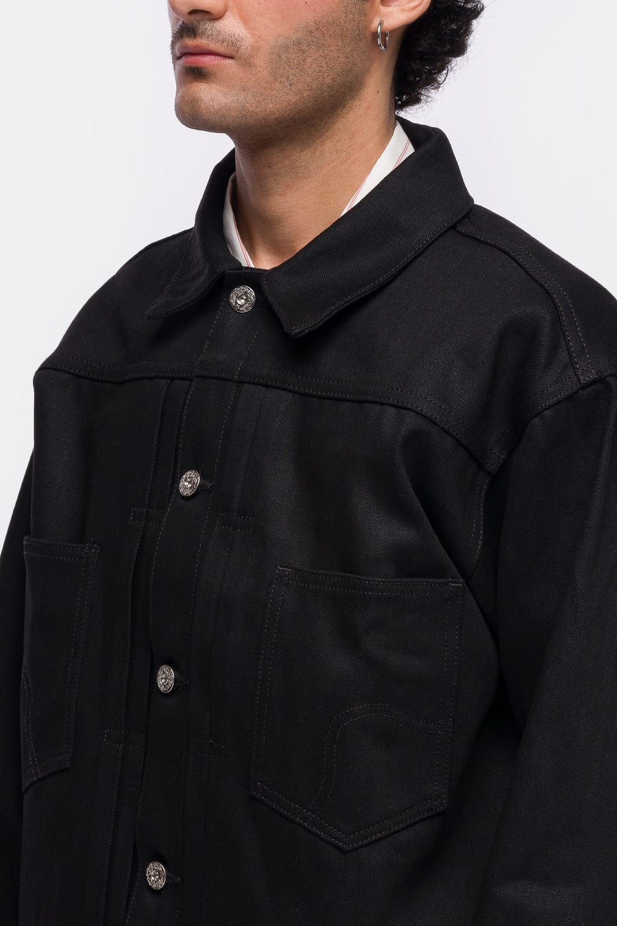 Bare Knuckles Livingston Denim Jacket in Midnight Selvedge - Notre