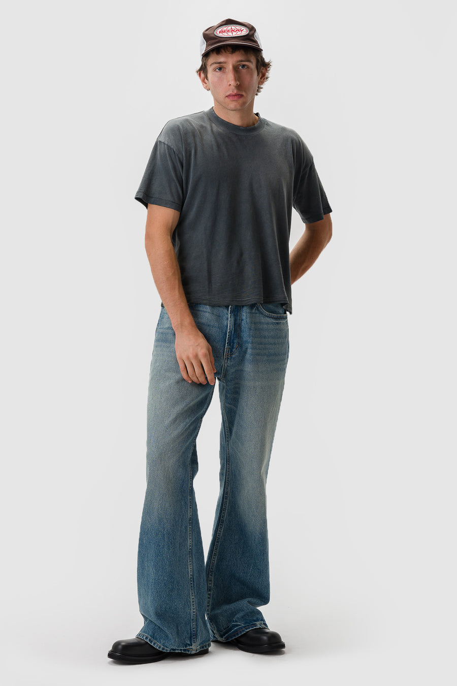 Bare Knuckles Marci T-Shirt in Pearl Black - Notre