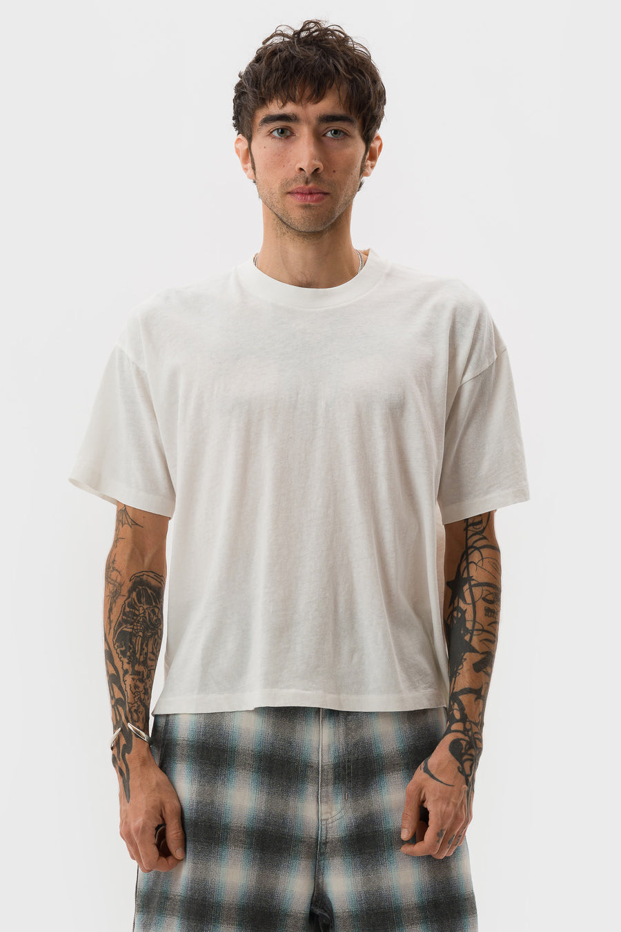 Bare Knuckles Marci T-Shirt in Rinse White - Notre