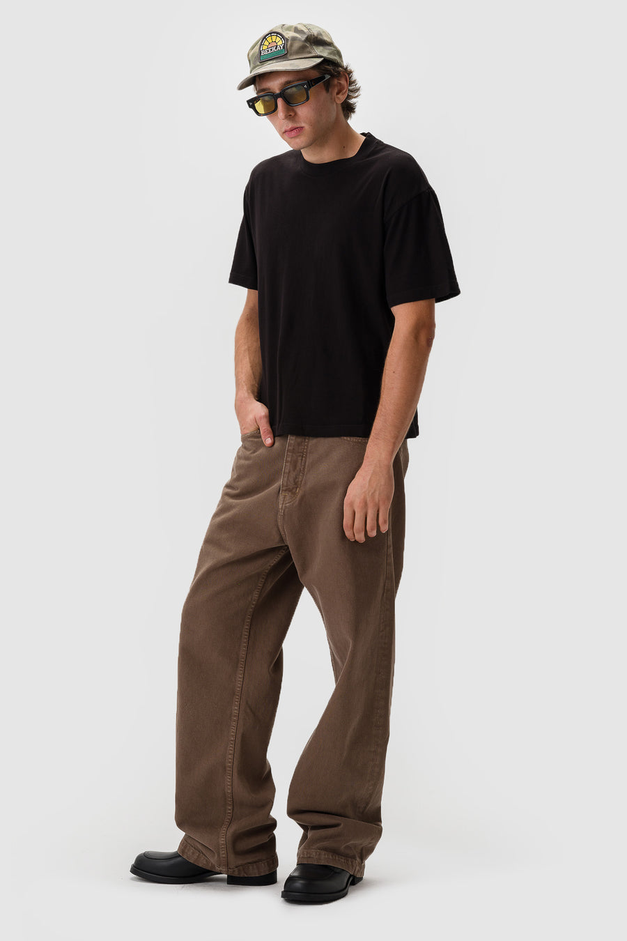 Bare Knuckles Mickey T-Shirt in Rinse Black - Notre