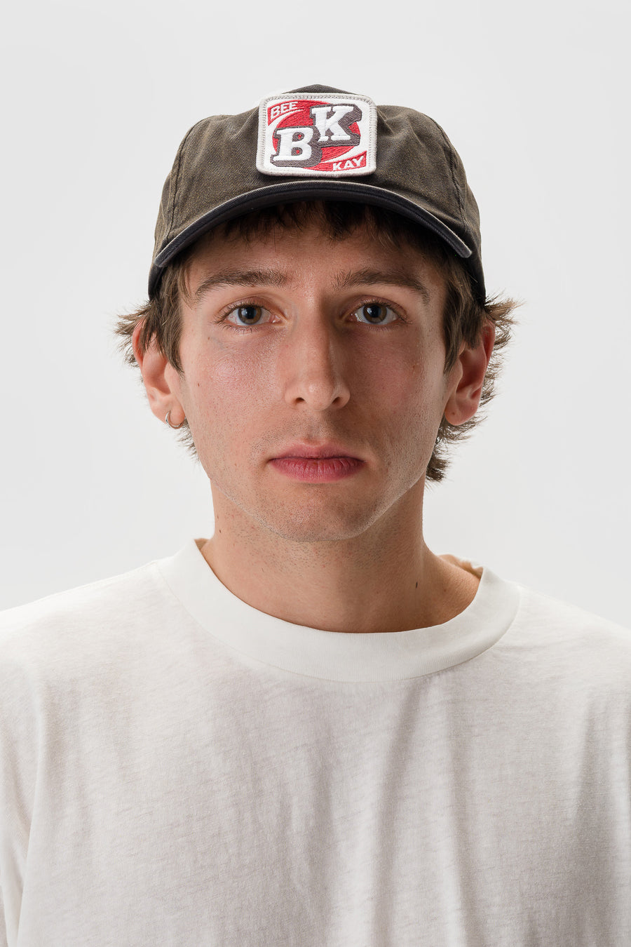 Bare Knuckles Reverse Logo Hat in Vintage Black - Notre