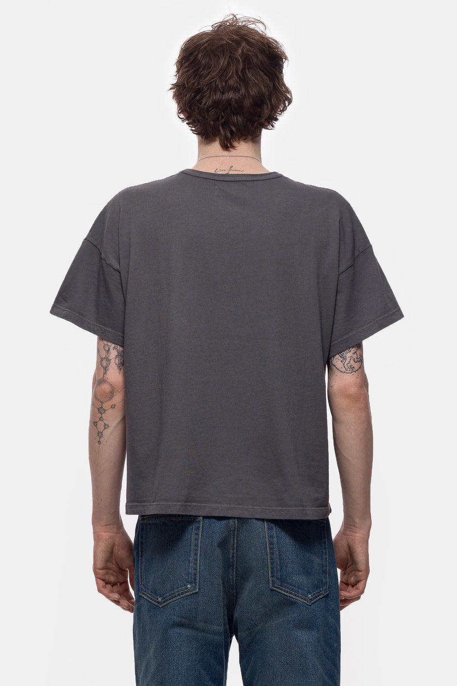 Bare Knuckles Running Moon Basics T-Shirt in Dust Black - Notre