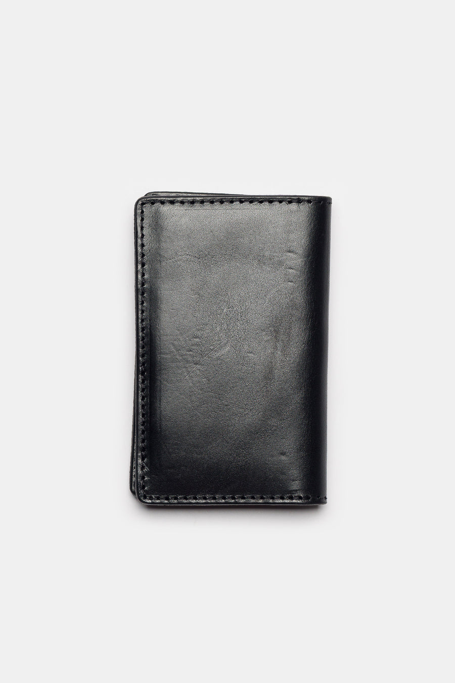 Bare Knuckles Silvio Studded Wallet in Black Cowhide - Notre