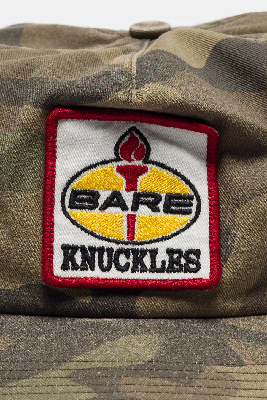 Bare Knuckles Torch Logo Camo Hat in Star Camo - Notre