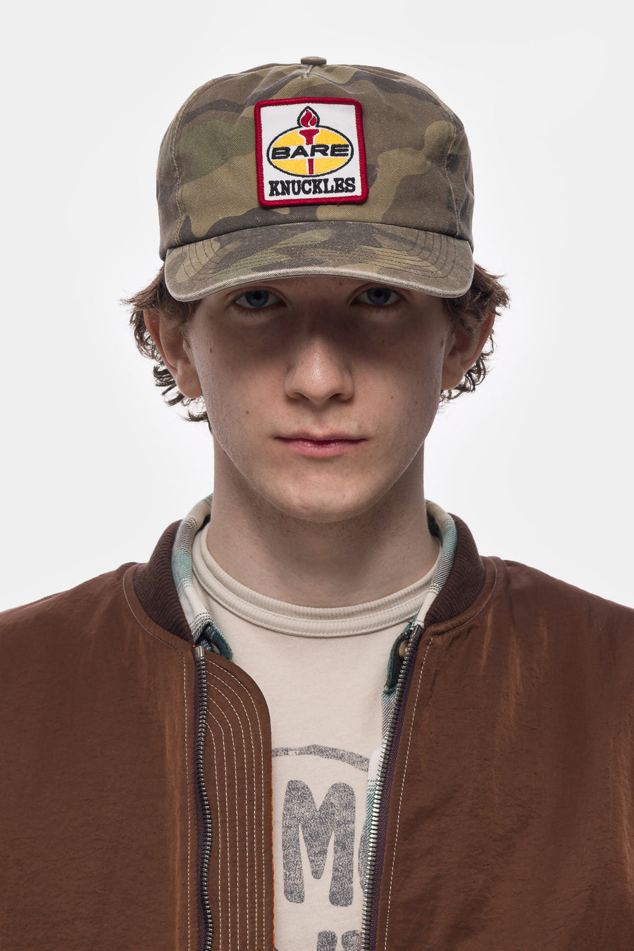 Bare Knuckles Torch Logo Camo Hat in Star Camo - Notre