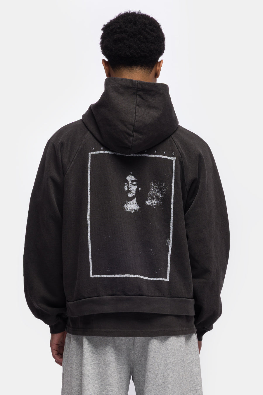 Basketcase Gallery Attenae Zip-Up Hoodie in Vintage Black - Notre