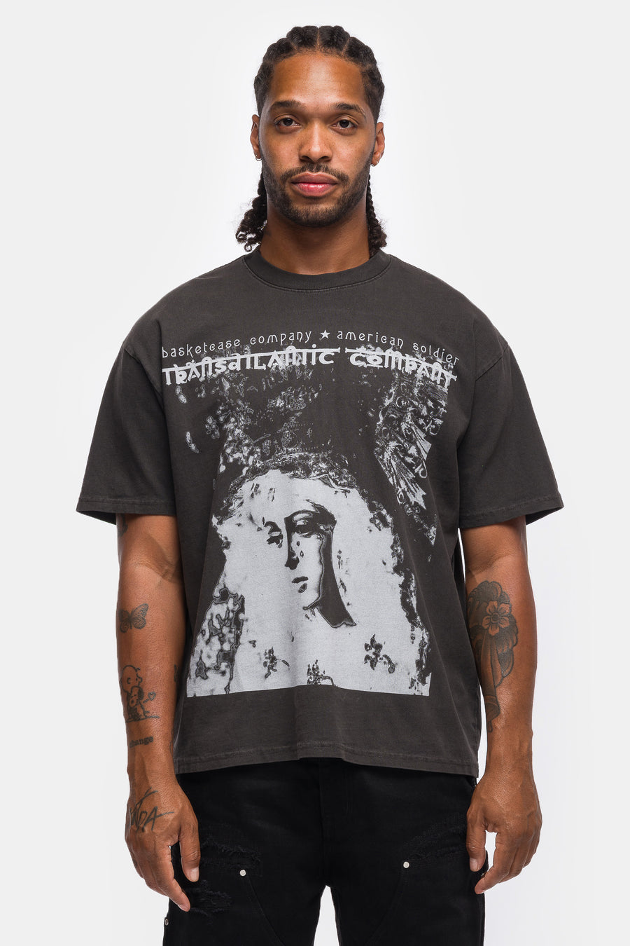 Ave Maria T-Shirt in Vintage Black