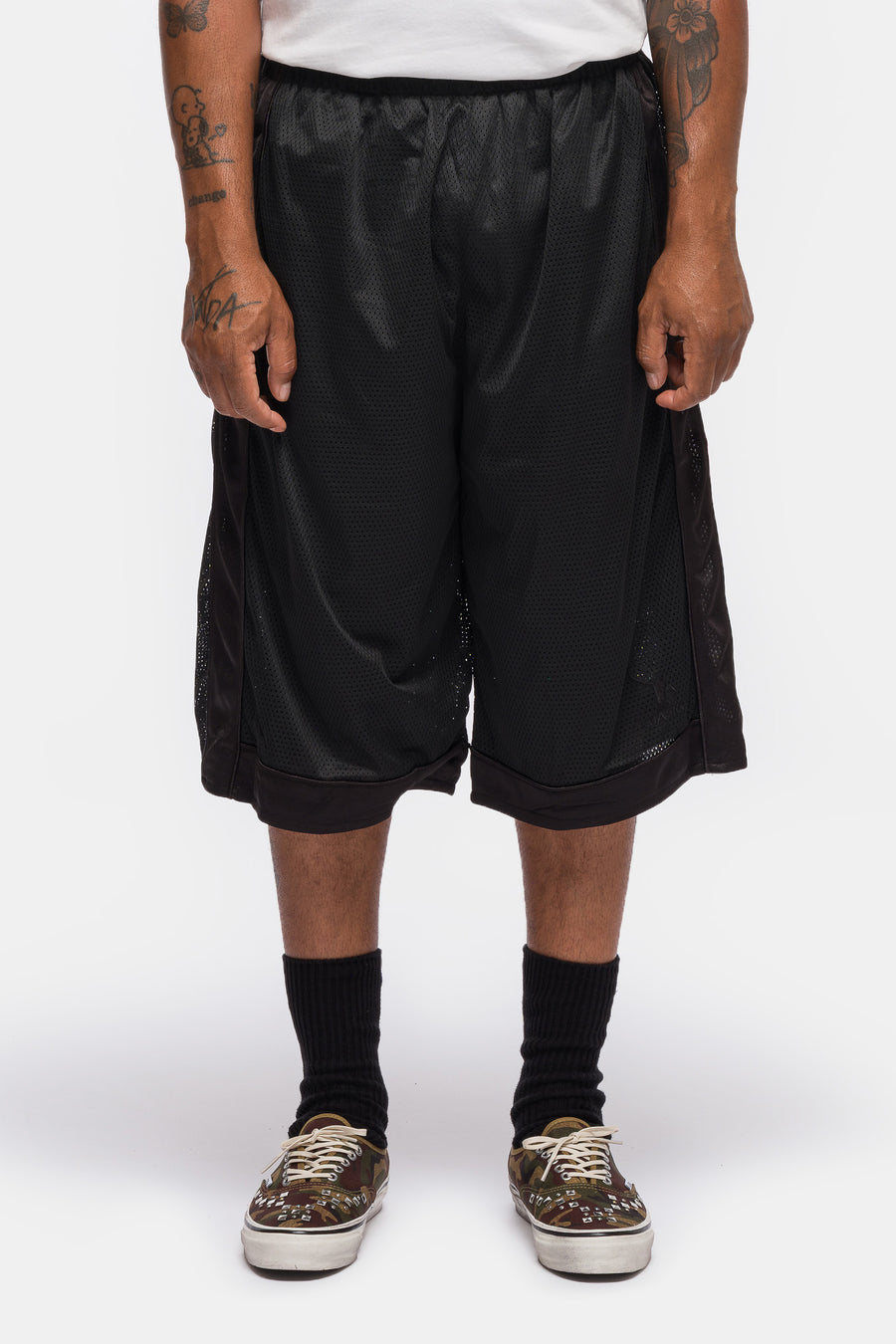 Band1 Oversized Gym Short in Black