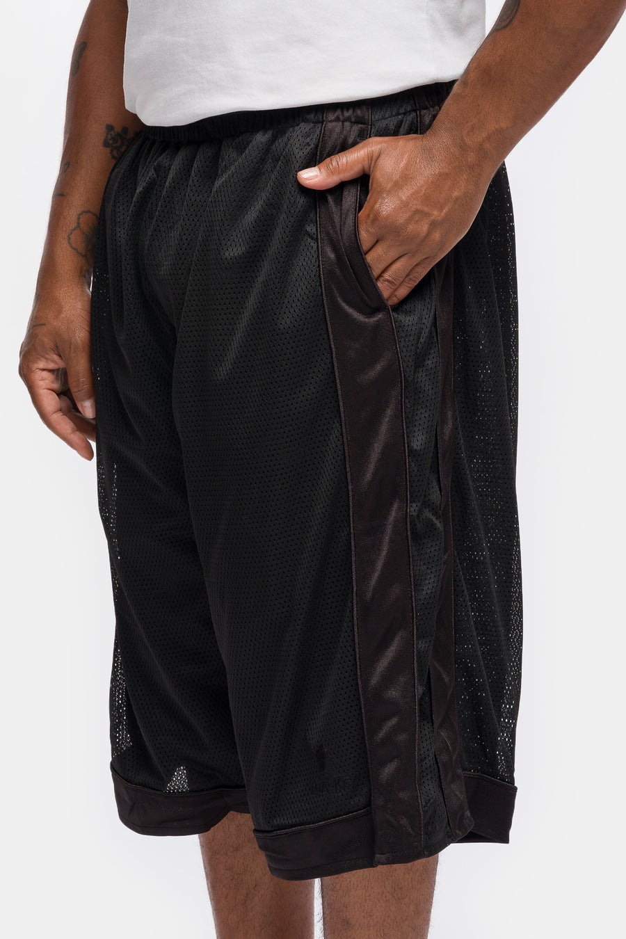 Band1 Oversized Gym Short in Black